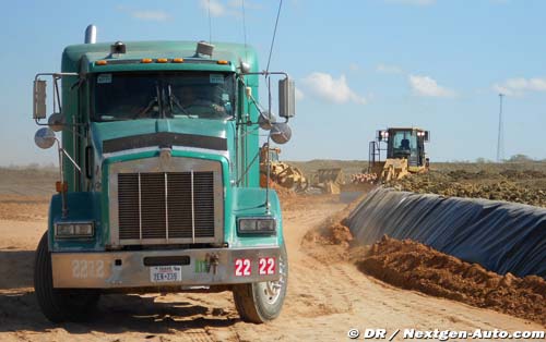 Les travaux reprennent à Austin