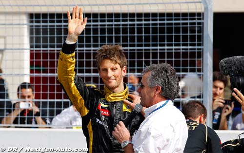 Grosjean prêt à abandonner la voie (…)