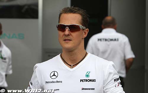 Schumacher sees improvements