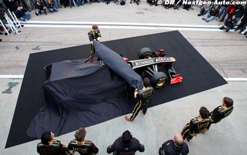 La Lotus Renault 2012 dévoilée le (...)