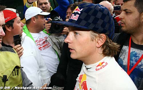 Raikkonen to start F1 testing in January