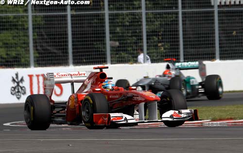 Alonso tient en haute estime Michael