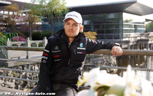 Famous son Rosberg now own man in F1