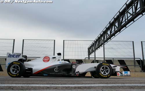 Crashs tests réussis pour la Sauber C31