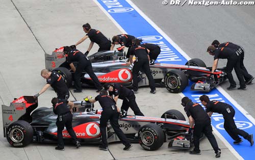 McLaren : Button en premier sur la (…)