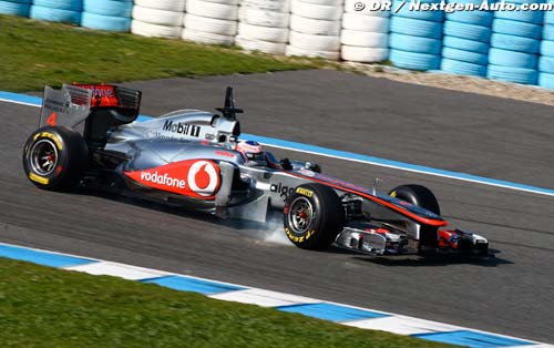 Button to debut 2012 McLaren