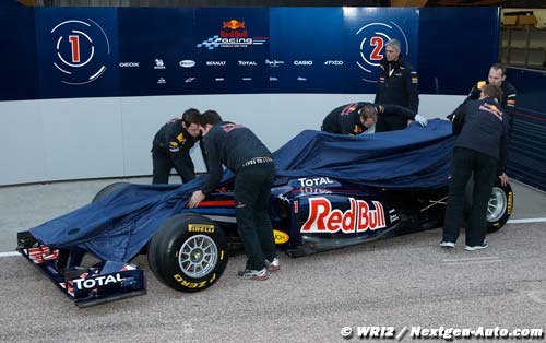 La Red Bull RB8 présentée le 6 février