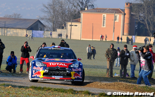 Loeb et Elena déjà aux commandes