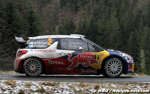 SS12: Dramatic stage win for Hirvonen