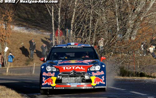 Sixième victoire de Loeb au Monte-Carlo