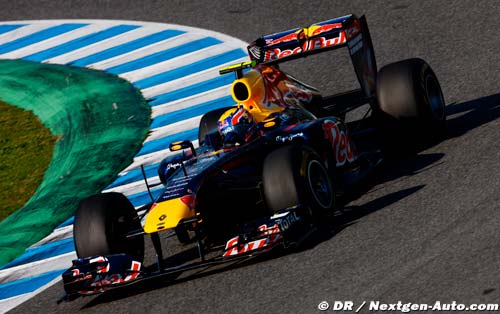 Red Bull annonce son programme de Jerez