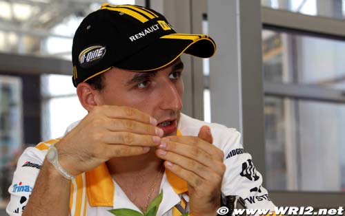 Kubica able to drive again