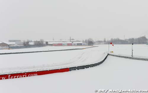 Bad news for Ferrari: Fiorano snowed (…)