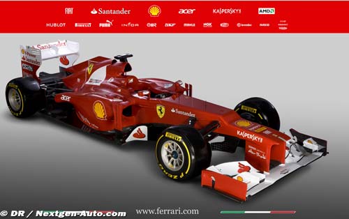 Ferrari dévoile la F2012 (+ photos)