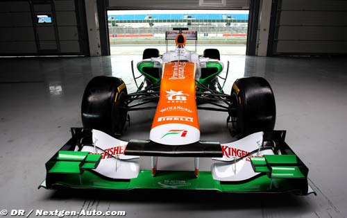 La Force India VJM05, côté technique