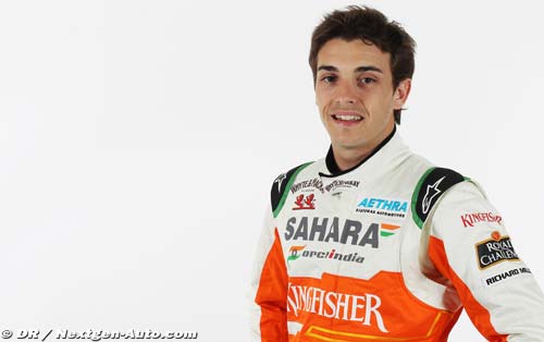 Bianchi au volant de la Force India (…)