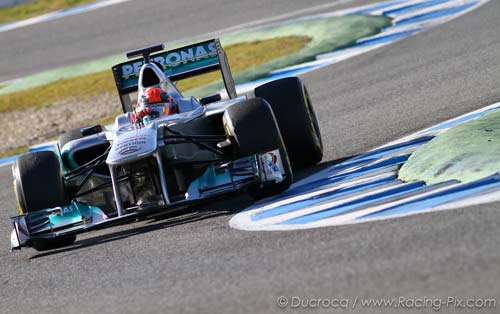 Jerez, jour 2 : Schumacher en tête à (…)