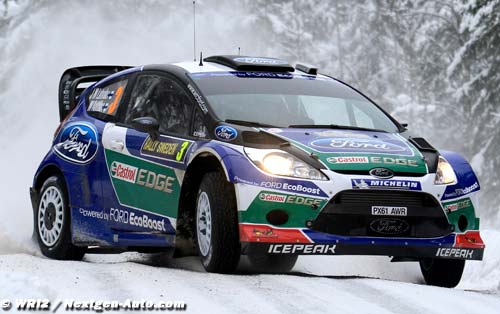 SS16: Fords fly on Sagen
