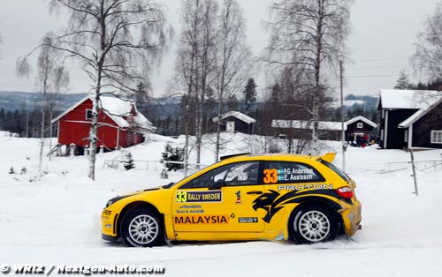 Andersson moves further ahead in SWRC