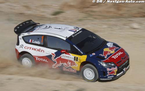 Loeb leads after day two in Jordan