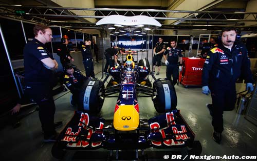 Red Bull protège ses secrets