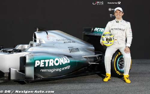 La Mercedes W03 a séduit Rosberg et (…)