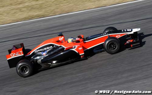 No step on new Marussia car's nose