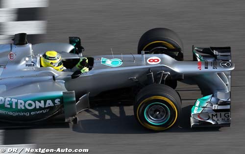Rosberg : Mercedes est sur la bonne voie