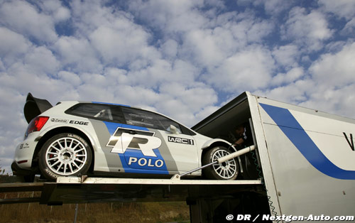 La Polo R WRC en développement