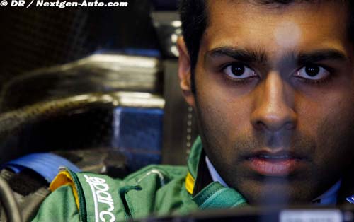Chandhok se prépare avec une Formule 3