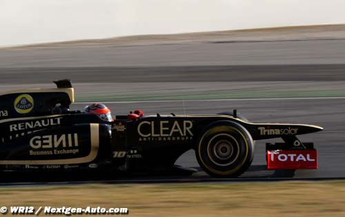 Barcelona II, day 2: Grosjean fastest