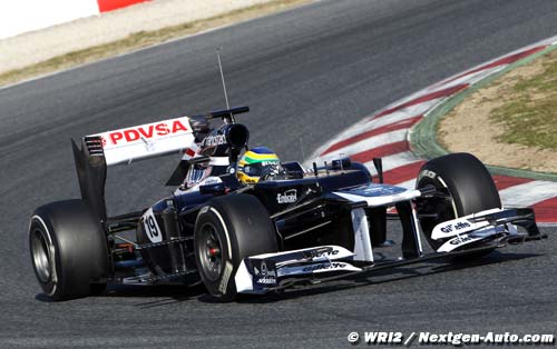 Senna trouve la FW34 facile à conduire