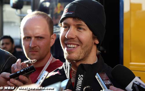 Vettel attend les qualifications