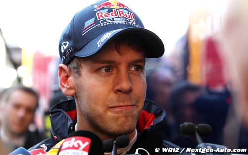 I'm here to win, says Vettel