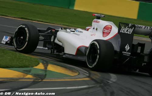 Ca commence fort pour Sauber