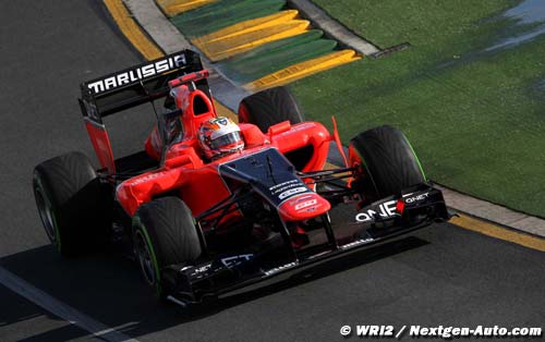 Marussia satisfaite de sa prestation