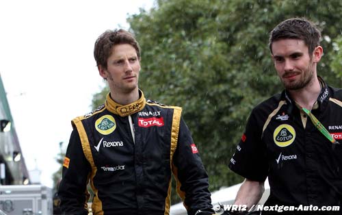 Interview de Romain Grosjean après (…)