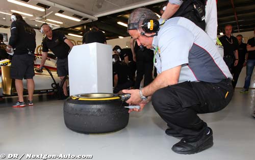 Pirelli hard tyre makes its 2012 debut