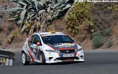 Honda moves to the top in IRC 2WD Cup
