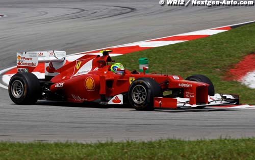 Felipe Massa ne cache pas sa déception