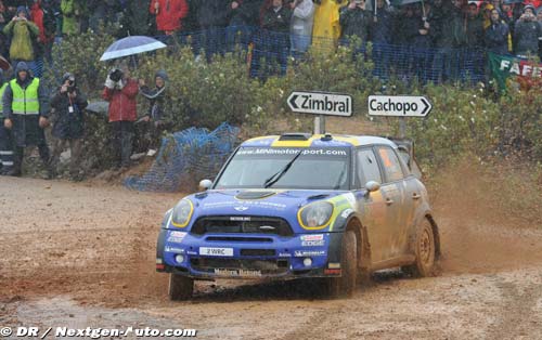 Sandell tipped for more WRC progress