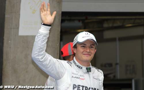 Rosberg n'en revient pas !