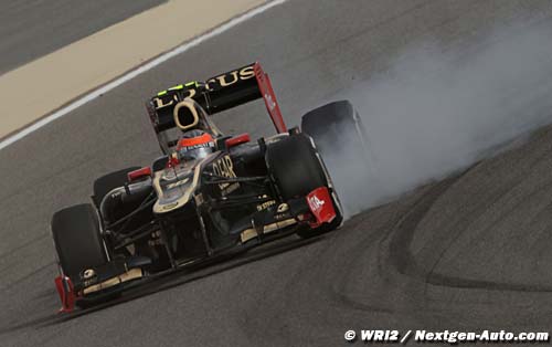 Grosjean est confiant pour le Grand Prix