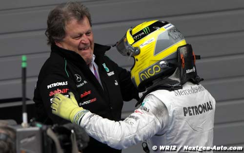 Mercedes et Rosberg sont heureux (…)