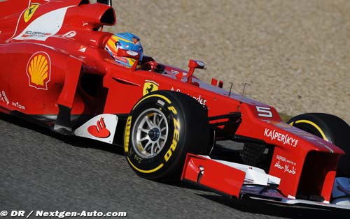 Alonso crashe la F2012 évoluée au (…)