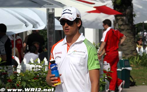 Adrian Sutil en confiance pour Shanghai