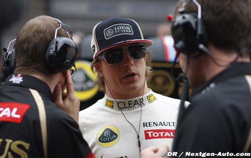 Raikkonen relativise l'usure (…)