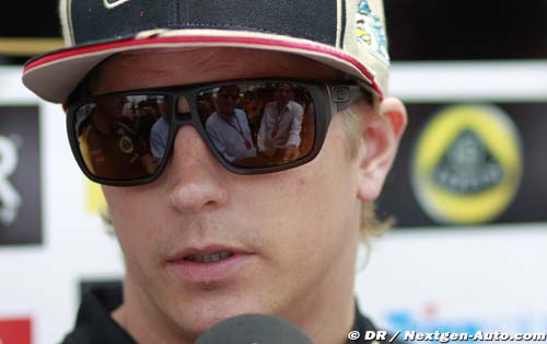 Raikkonen prend bien son interdiction de