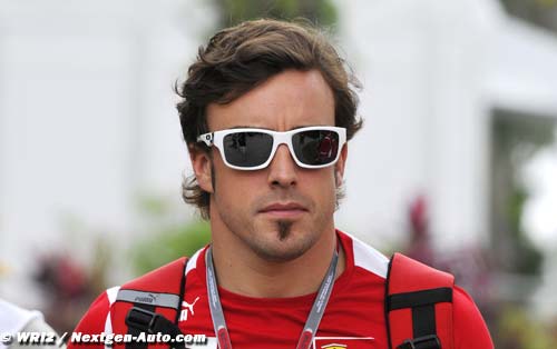Alonso: Work, the key in 2012