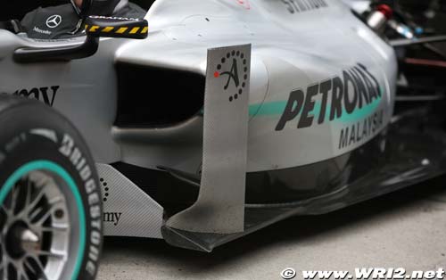 Mercedes F-duct promising after (…)